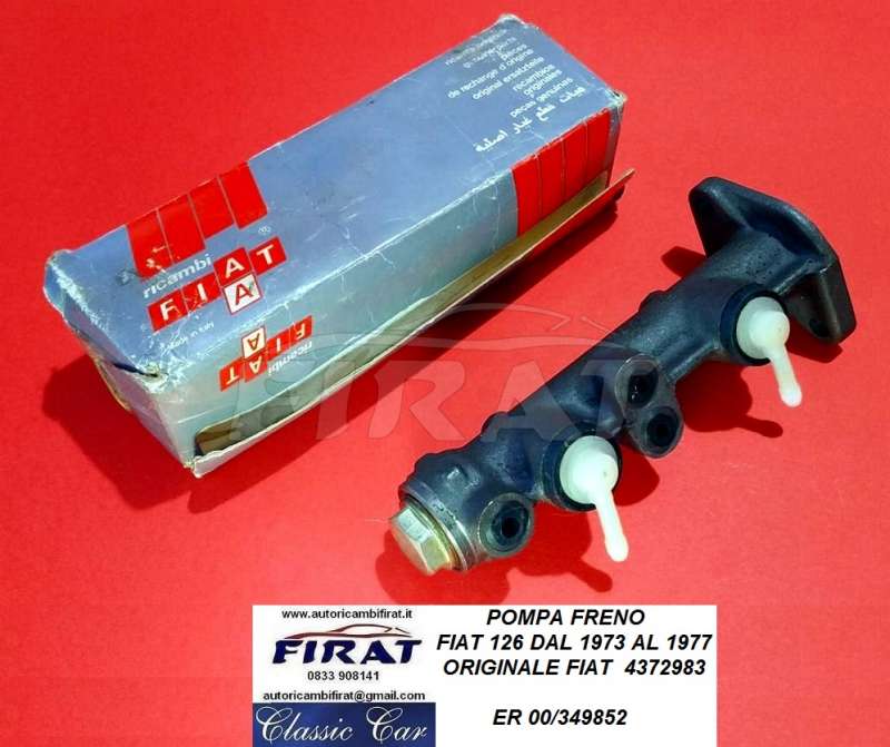 POMPA FRENO FIAT 126 73 - 77 FIAT 4372983
